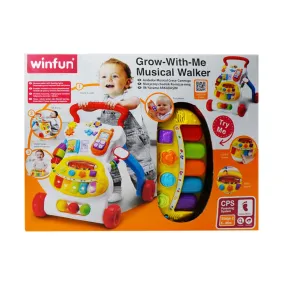 0804 WINFUN GROW WITH ME MUSICAL WALKER