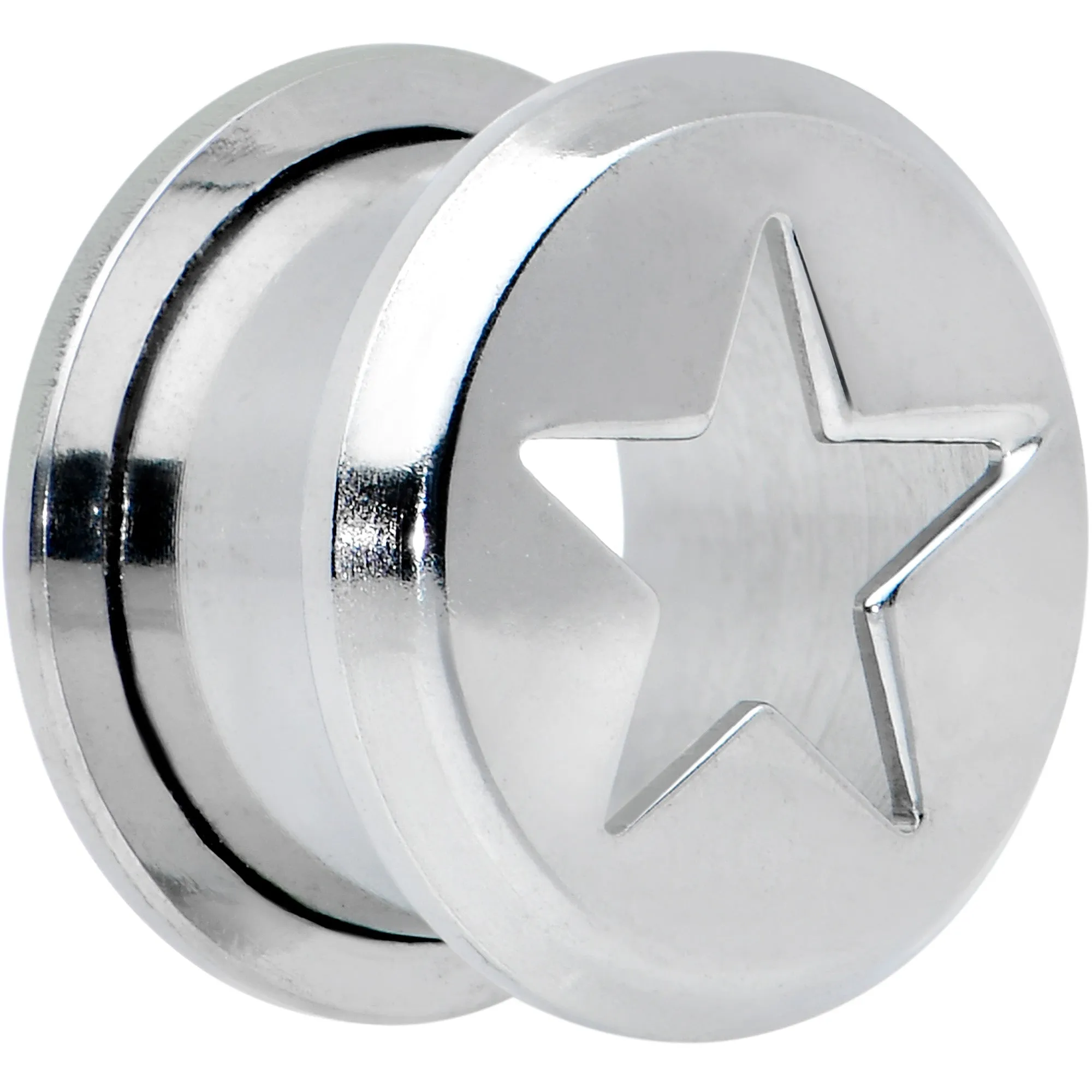 1/2 Star Tunnel Screw Fit Plug Set