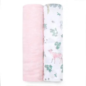 Aden   Anais - Forest Fantasy 2 Pack Swaddles