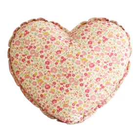 Alimrose - Heart Cushion Blush & Rose Garden