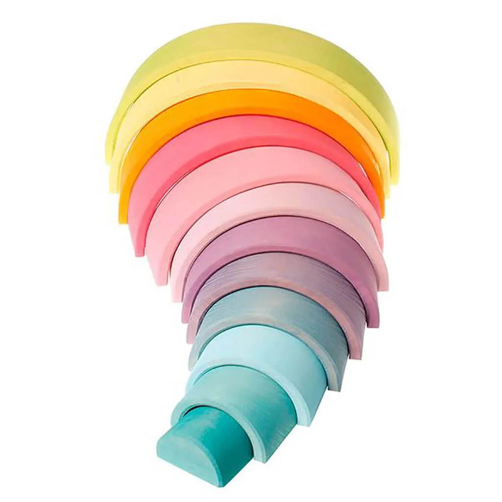 Authentic Grimm's Large Rainbow Pastel Toy