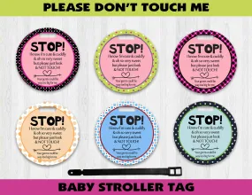 Baby Stroller Germ Tag Variety