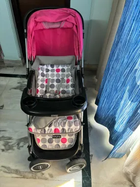 BABYHUG 2 In 1 Rock and Roll Stroller/Pram Cum Rocker