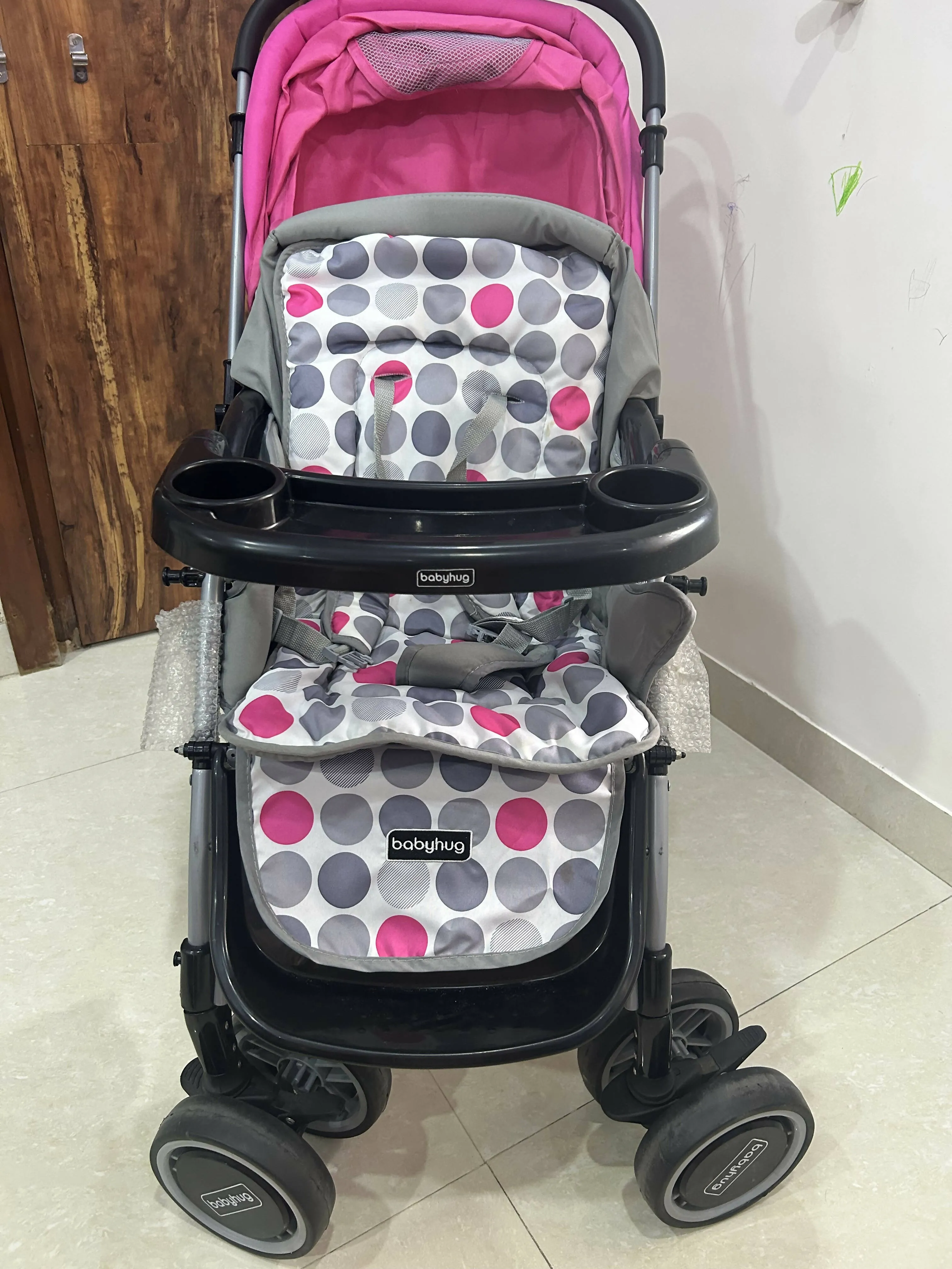 BABYHUG 2 in 1 Rock N Roll Stroller Cum Rocker