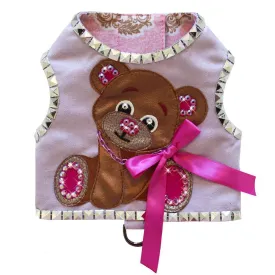 Beary Couture Microsuede Studded Dog Harness Vest