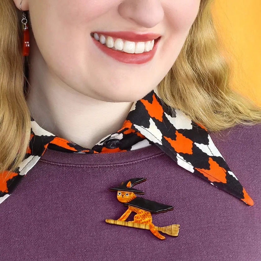 Bed Knobs & Broomsticks Brooch