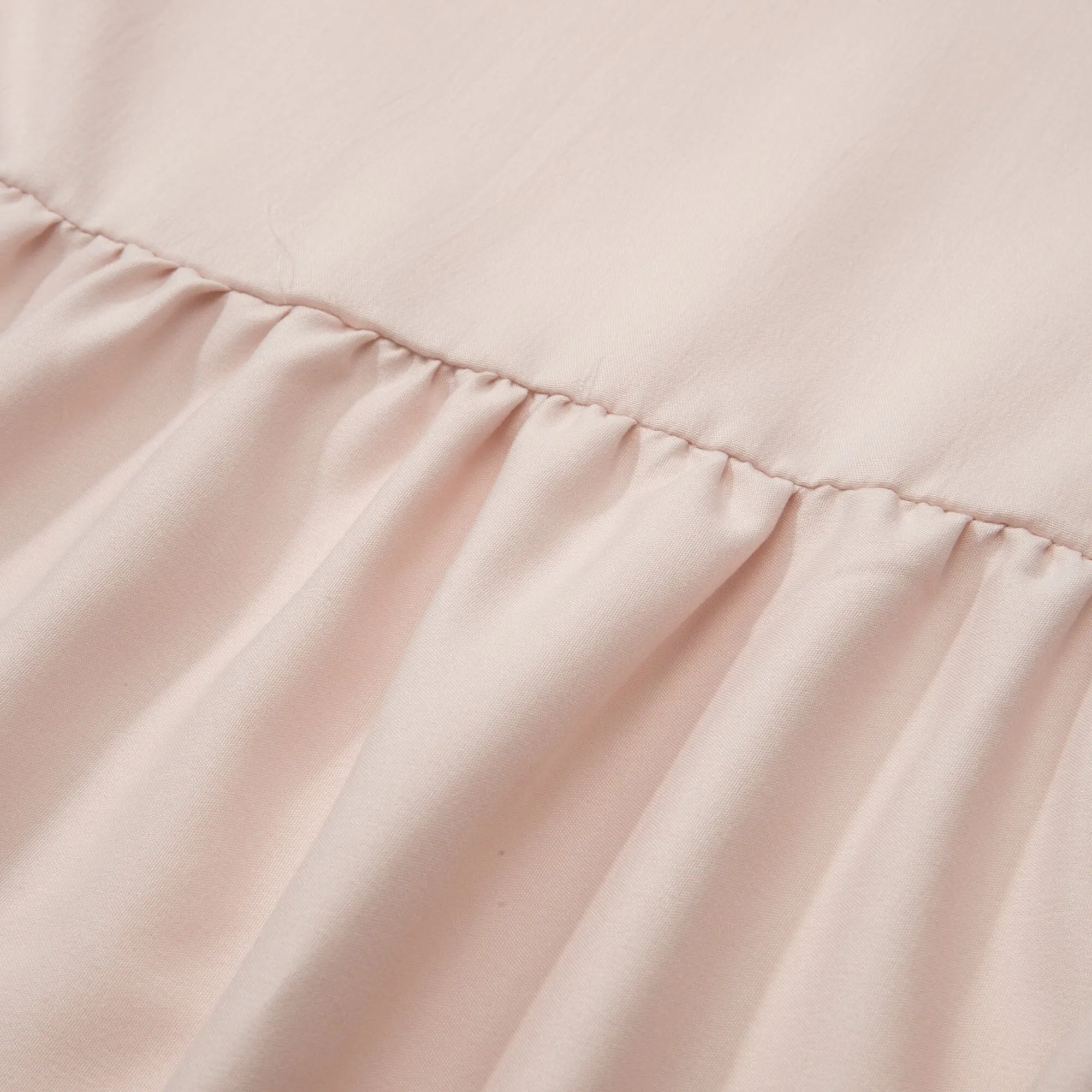 Bed Skirt Single Pink