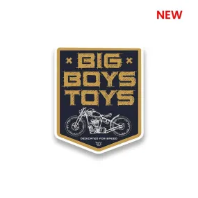 Big Boys Toys Sticker