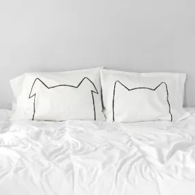 BIPETUAL CAT & DOG PILLOWCASE SET