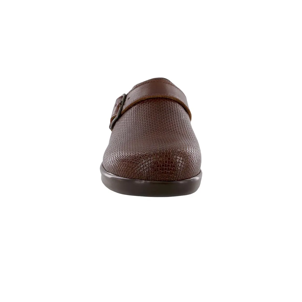 Clog - Woven Brown