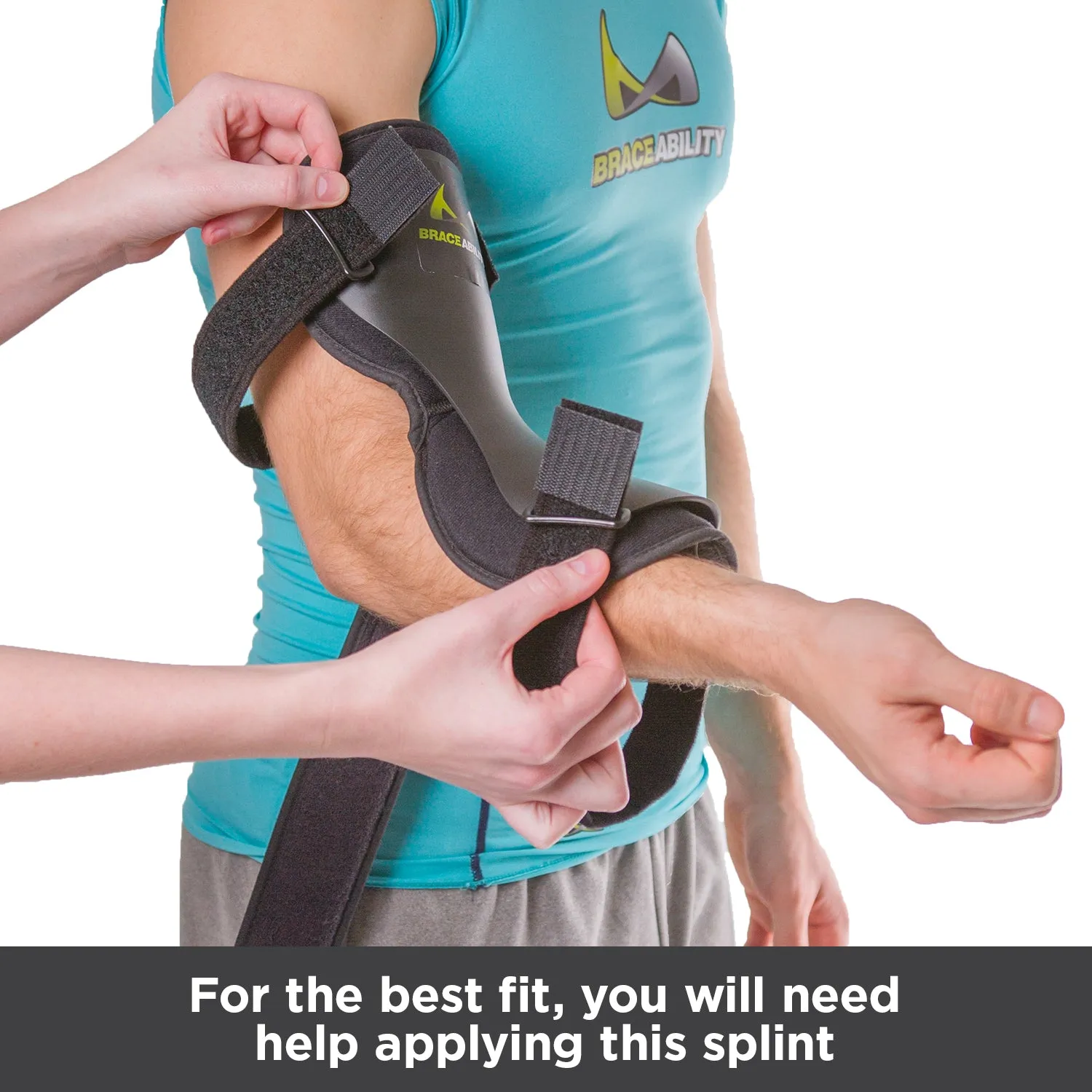 Cubital Tunnel Syndrome Elbow Brace to Prevent Ulnar Nerve Entrapment & Hyperextension