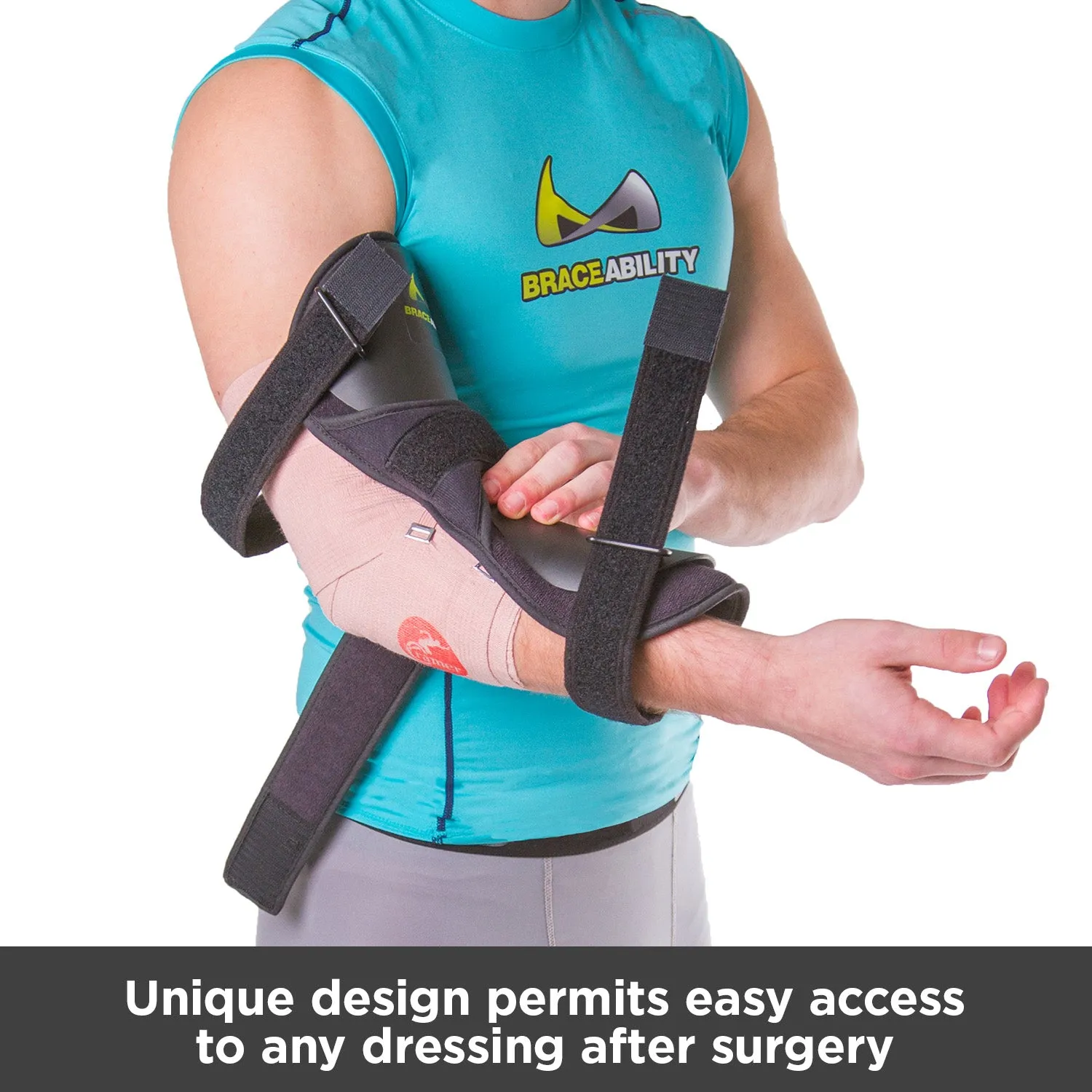 Cubital Tunnel Syndrome Elbow Brace to Prevent Ulnar Nerve Entrapment & Hyperextension