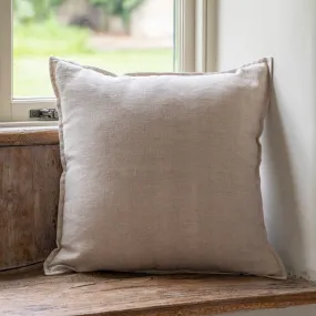 Garden Trading Eshott Natural Linen Cushion