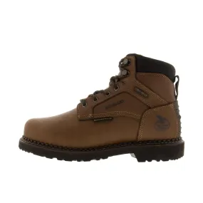 Georgia Boot Giant Revamp 6 Inch Steel Toe Brown