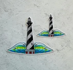 Hatteras Lighthouse Cutout Sticker