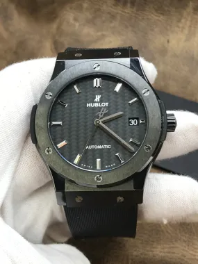 Hublot Classic Fusion Black Magic 511.CM.1771.RX Carbon Fiber Dial Automatic  Men's Watch