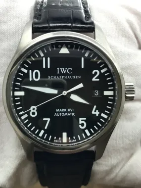 IWC Mark XVI Pilot IW325501 Black Dial Automatic Men's Watch