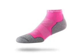 Lightfeet Evolution Mini Crew Fluro Pink