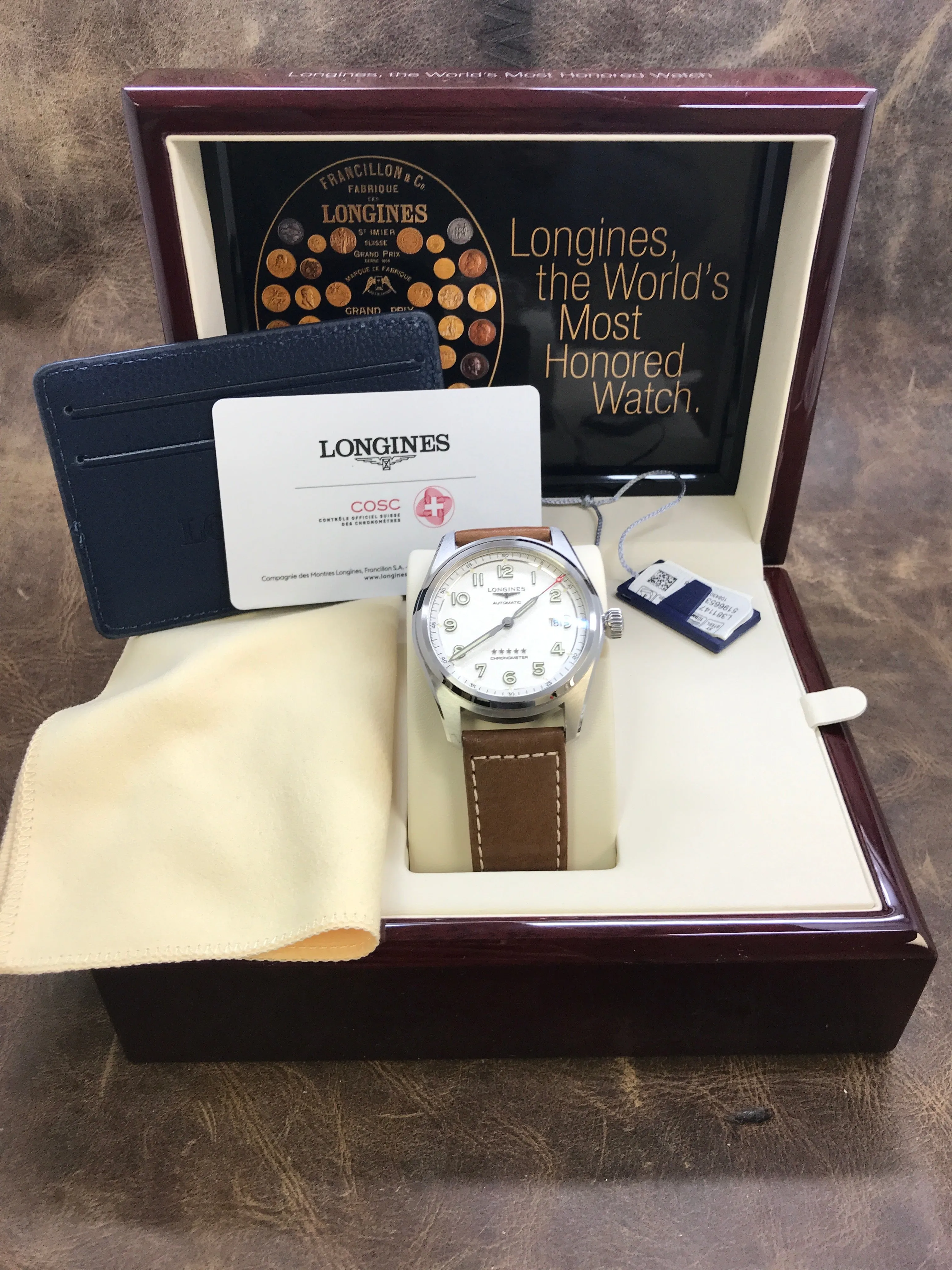 Longines Spirit L3.811.4.73.2 Silver Dial Automatic Men's Watch