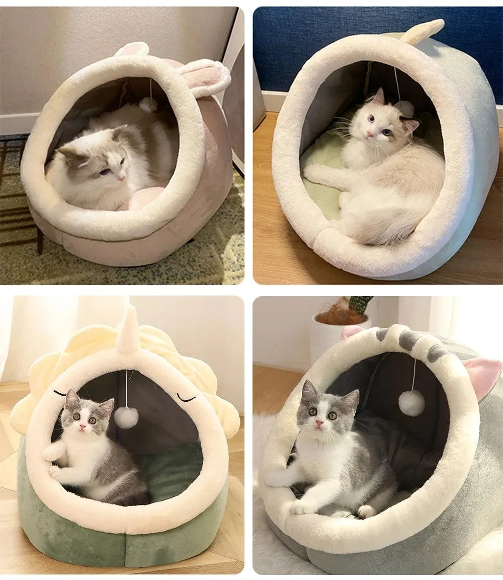 Luxurious Cat Bed Cave