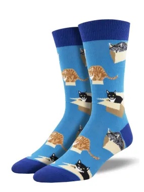 Men's Cat In A Box Socks