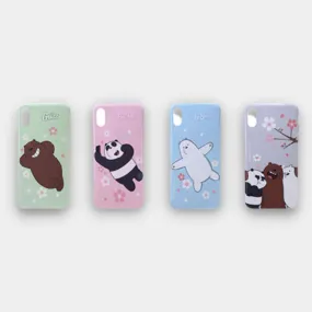 MINISO x We Bare Bears - Mobile Phone Case for iPhone X (Random Colours)