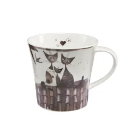 Rosina Wachtmeister Cat Mug Virgola e Sua Famigilia