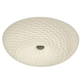 Swirled AC1583 2-Light Ceiling Light - Chrome