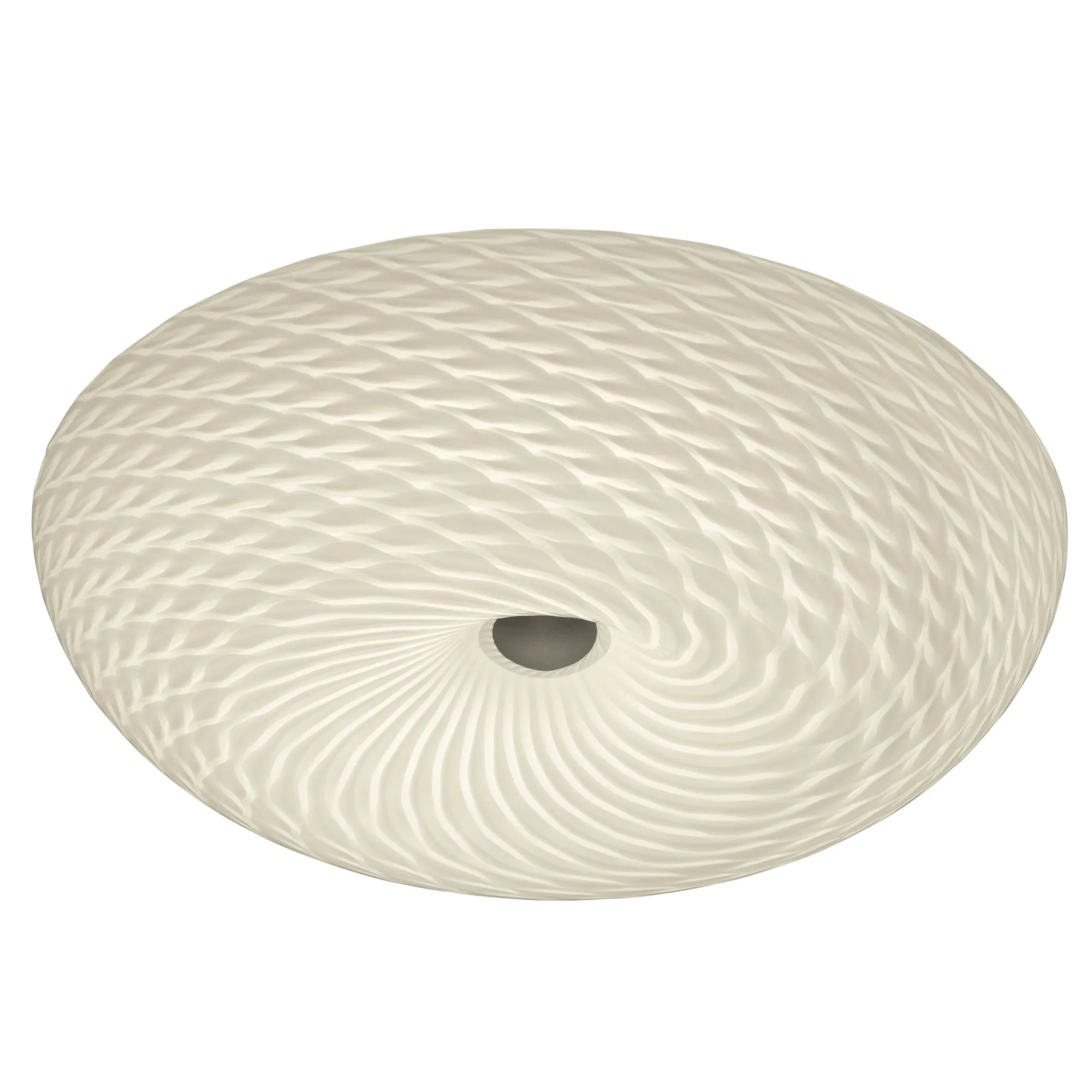 Swirled AC1583 2-Light Ceiling Light - Chrome